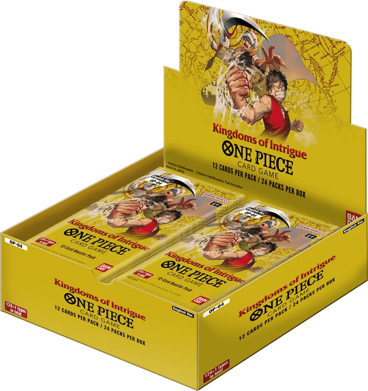 Kingdoms of Intrigue Booster Display OP-04